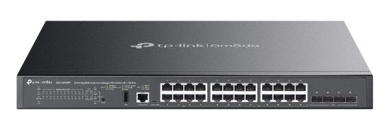 Omada SG5428XMPP 24 Ports Manageable Ethernet Switch - Gigabit Ethernet, 10 Gigabit Ethernet - 10/100/1000Base-T, 10GBase-X