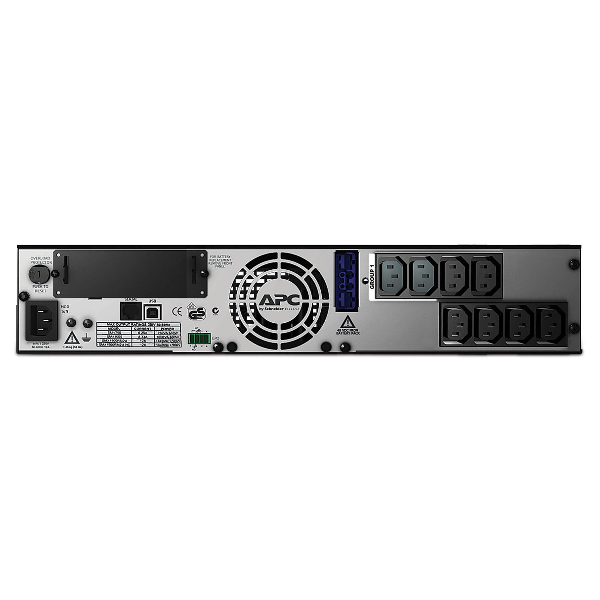 APC by Schneider Electric Smart-UPS SMX750I Line-interactive UPS - 750 VA/600 W