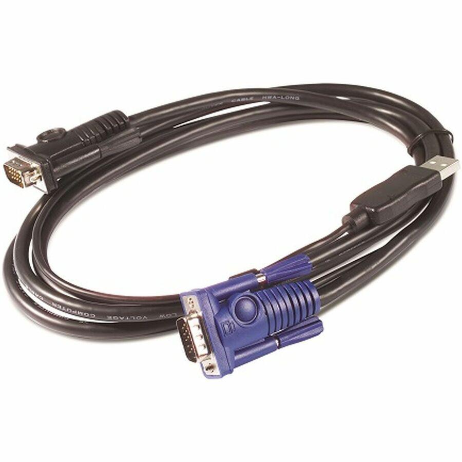 APC by Schneider Electric 1.80 m USB KVM Cable - 1 Each