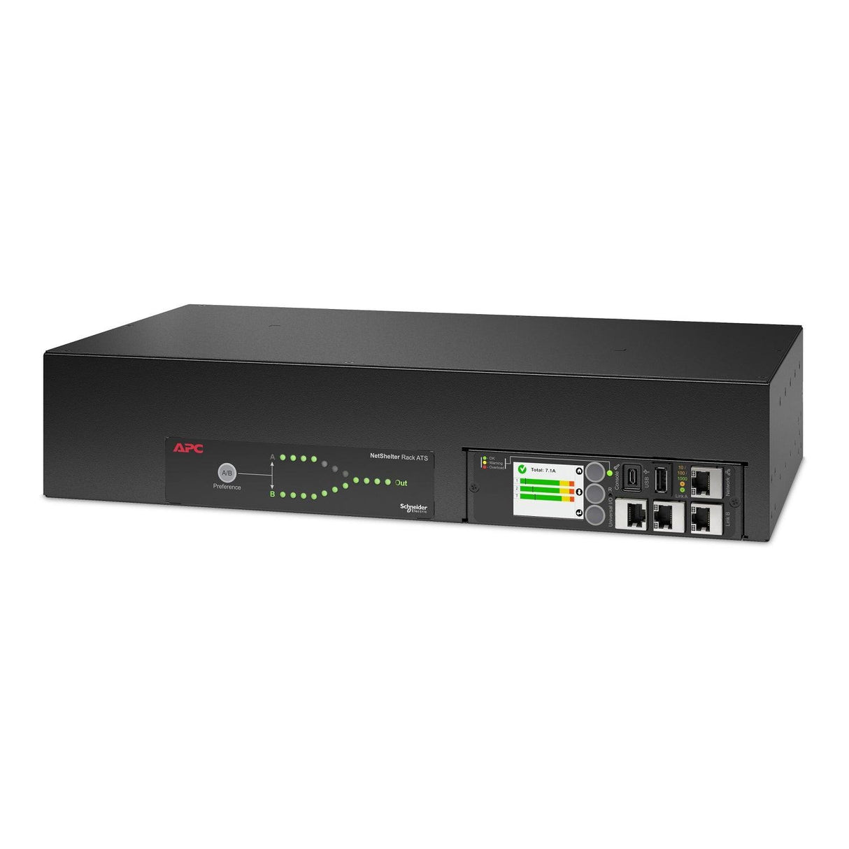 APC by Schneider Electric NetShelter Automatic Transfer Switch