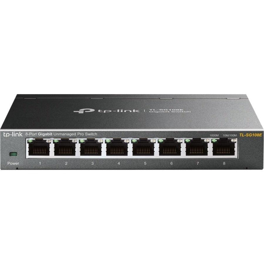 TP-Link EasySmart TL-SG108E 8 Ports Ethernet Switch - 10/100/1000Base-T