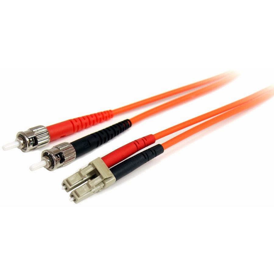 StarTech.com 5m Fiber Optic Cable - Multimode Duplex 62.5/125 LSZH Fiber Jumper Cord - LC/ST