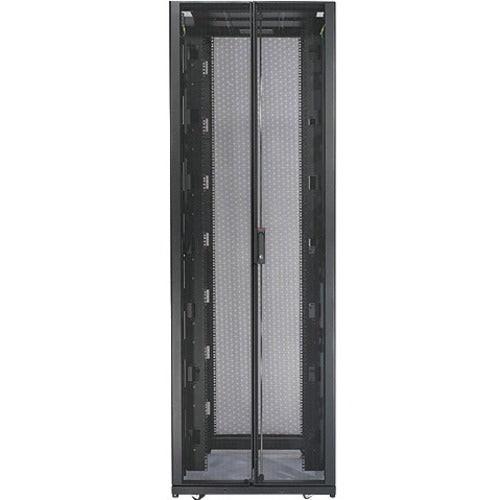 APC by Schneider Electric NetShelter SX AR3350SP 42U Rack Cabinet for Server - 482.60 mm Rack Width x 1048 mm Rack Depth - Black