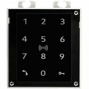 2N Radio-frequency Identification (RFID), Key Code Card Reader/Keypad Access Device Building, Access Control System, Intercom - Black