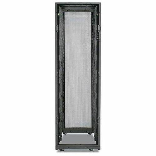 Schneider Electric NetShelter SX 42U Floor Standing Rack Cabinet - 482.60 mm Rack Width - Black - TAA Compliant