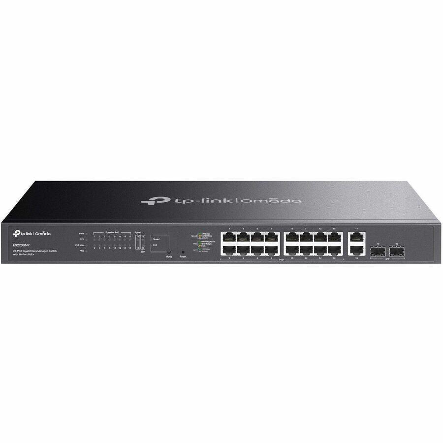 Omada ES220GMP 18 Ports Manageable Ethernet Switch - Gigabit Ethernet - 10/100/1000Base-T, 1000Base-X