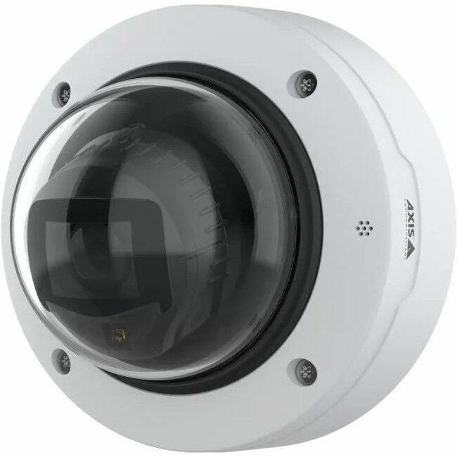 AXIS P3287-LV 5 Megapixel Indoor/Outdoor Network Camera - Colour - Dome - White - TAA Compliant