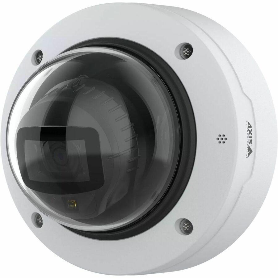 AXIS P3288-LV 8 Megapixel Indoor/Outdoor 4K Network Camera - Colour - Dome - White - TAA Compliant