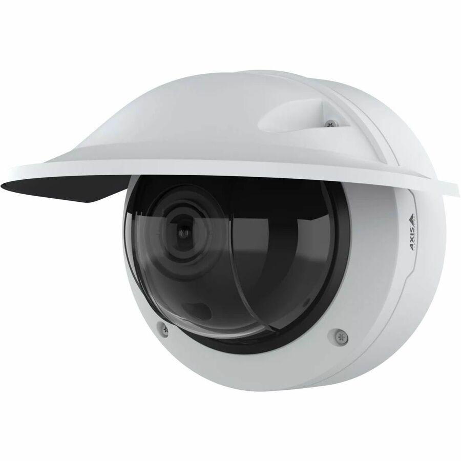 AXIS Q3548-LVE 8 Megapixel Outdoor 4K Network Camera - Colour - Dome - White - TAA Compliant
