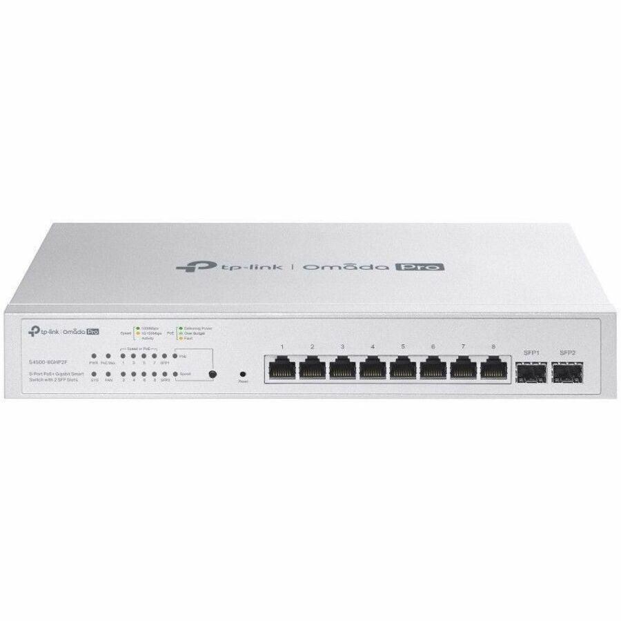 TP-Link Omada Pro S4500-8GHP2F 8 Ports Manageable Ethernet Switch - Gigabit Ethernet - 10/100/1000Base-T, 1000Base-X