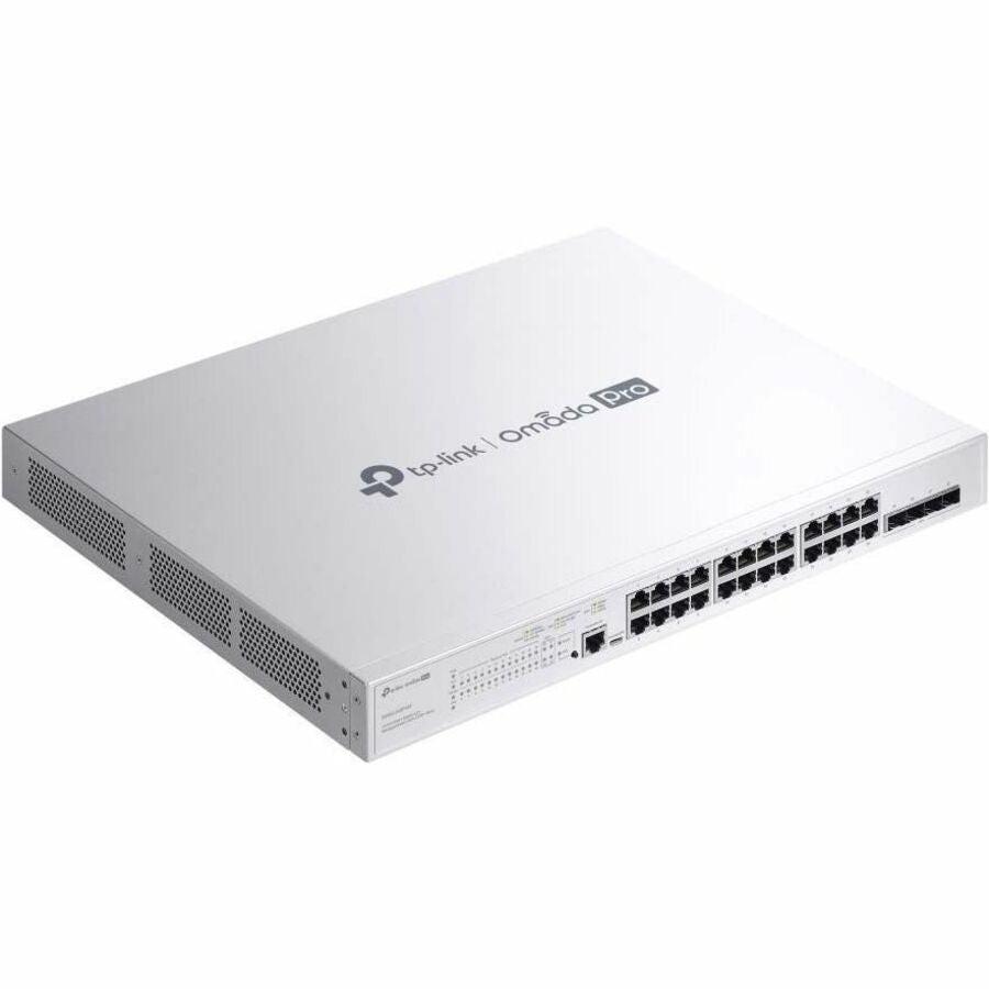 Omada Pro S5500-24GP4XF 24 Ports Manageable Ethernet Switch - Gigabit Ethernet, 10 Gigabit Ethernet - 1000Base-T, 10GBase-X