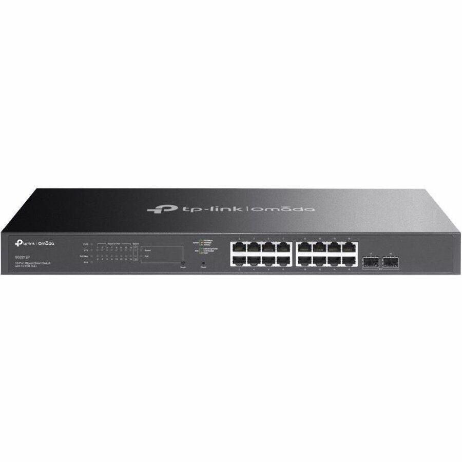 TP-Link Omada SG2218P 16 Ports Manageable Ethernet Switch - Gigabit Ethernet - 10/100/1000Base-T, 1000Base-X