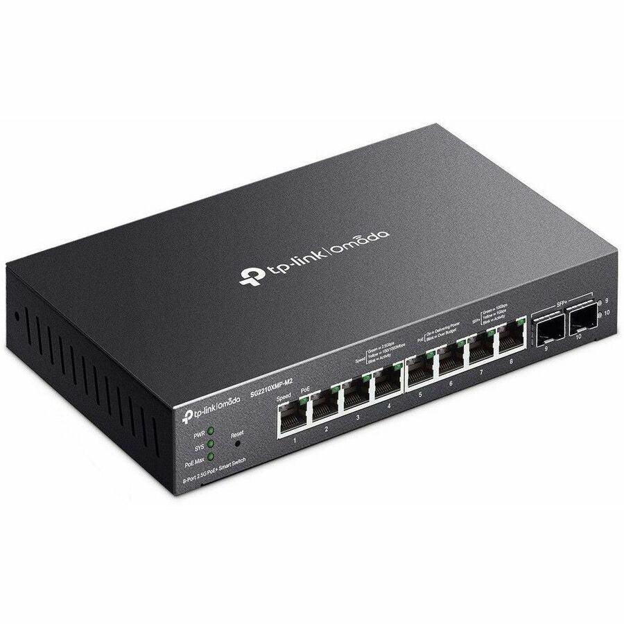 Omada Ethernet Switch - Gigabit Ethernet, 100 Gigabit Ethernet - 100Base-T, 1000Base-T, 2500Base-T, 10GBase-X