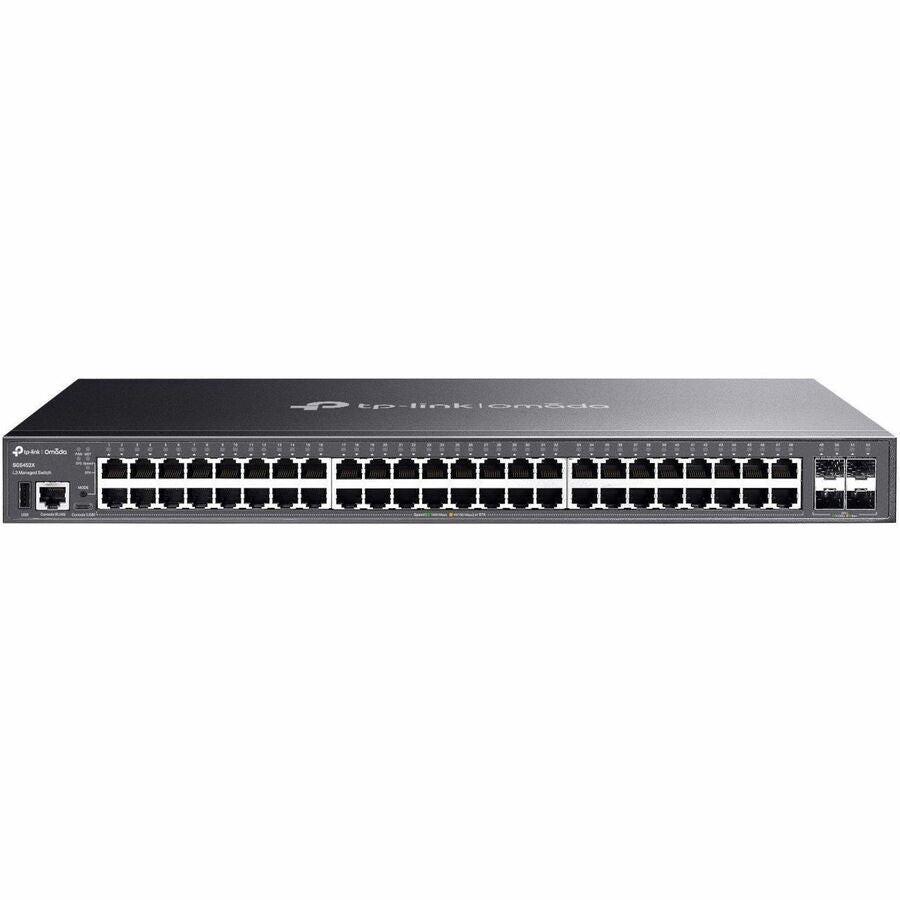 Omada SG5452XMPP 48 Ports Manageable Ethernet Switch - Gigabit Ethernet, 10 Gigabit Ethernet - 10/100/1000Base-T, 10GBase-X