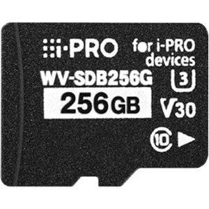 i-PRO 256 GB Class 10/UHS-I (U3) V30 microSDXC