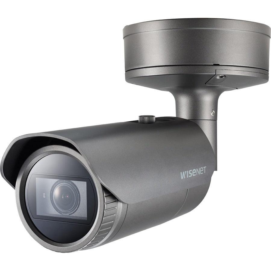 Wisenet PNO-A9081RLP 4K Network Camera - Colour - Bullet - Dark Grey