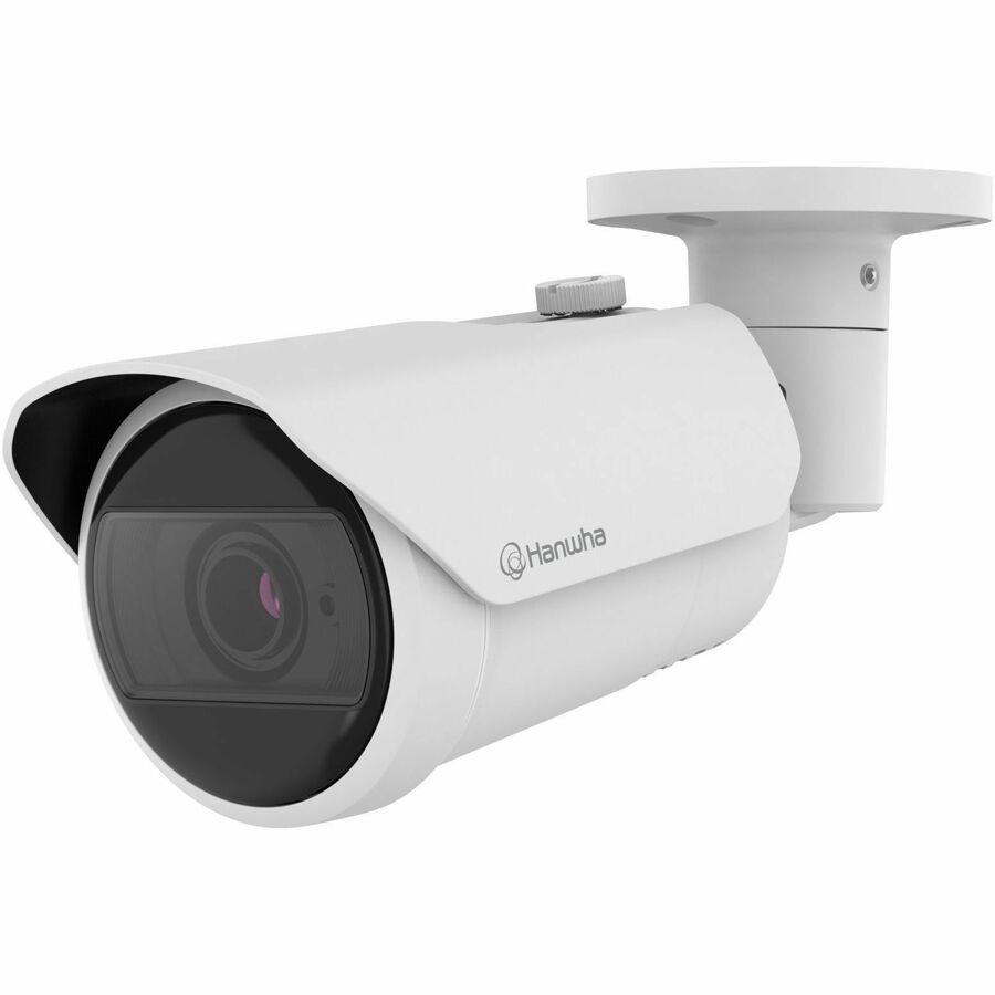 Wisenet QNO-C6083R 2 Megapixel Full HD Network Camera - Colour - Bullet - White - TAA Compliant