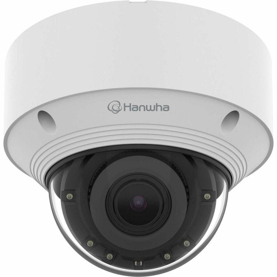 Wisenet QNV-C6083R 2 Megapixel Outdoor Full HD Network Camera - Colour - Dome - White - TAA Compliant