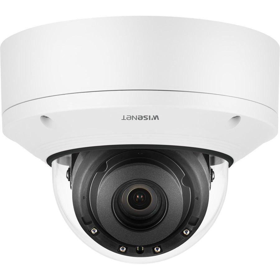 Wisenet XND-8081RV 5 Megapixel Indoor HD Network Camera - Colour - Dome - White