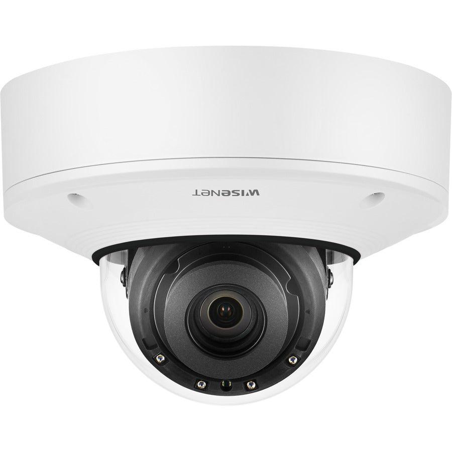 Wisenet XNV-8081R 5 Megapixel Outdoor Network Camera - Colour - Dome - White