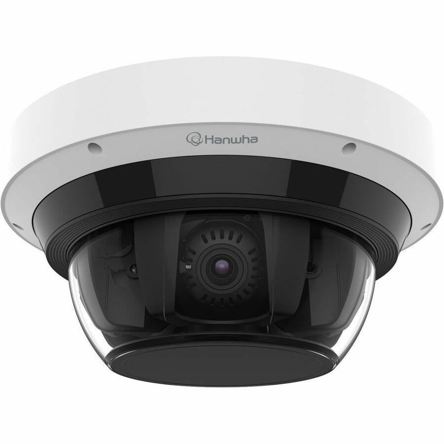 Hanwha PNM-C16083RQZ 4 Megapixel Outdoor Network Camera - Colour - Dome - White