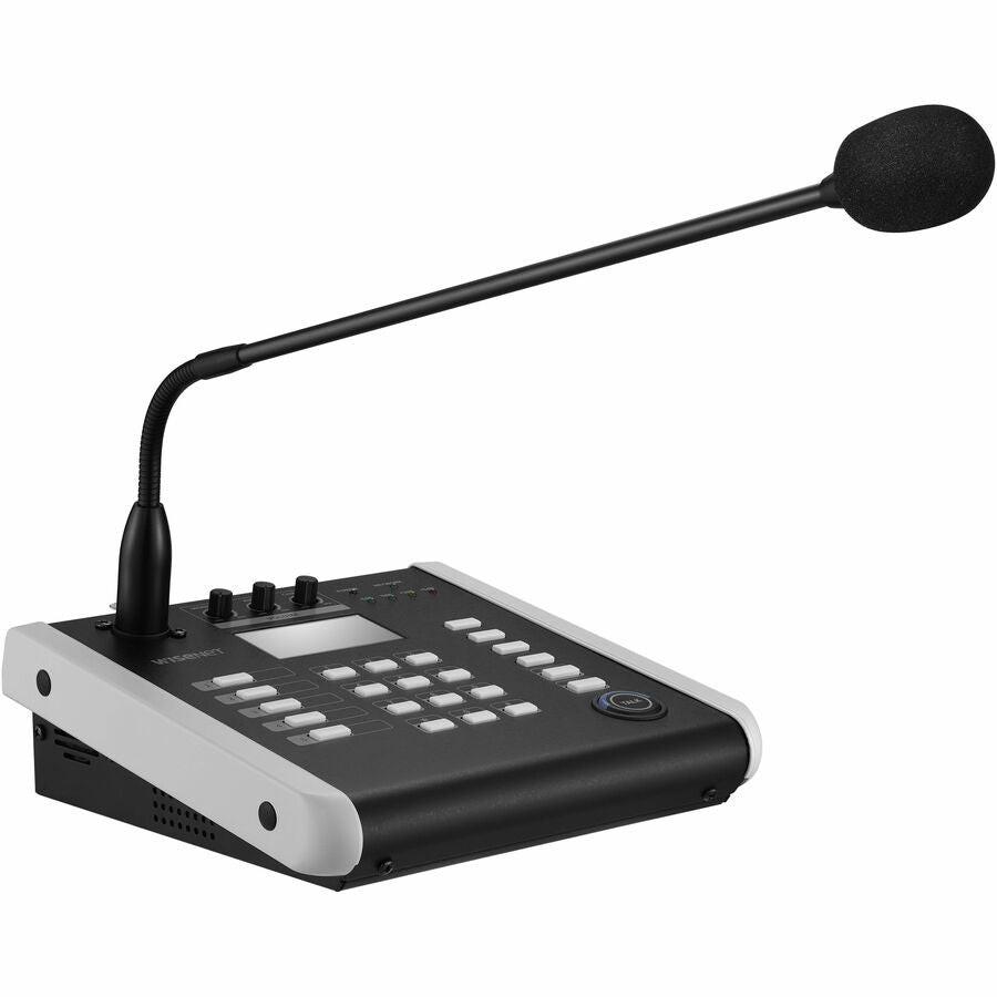 Hanwha SPA-M1000 Wired Microphone - Black, Grey