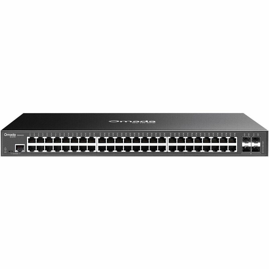 Omada SG3452X 48 Ports Manageable Ethernet Switch - Gigabit Ethernet, 10 Gigabit Ethernet - 10GBase-X, 10/100/1000Base-T