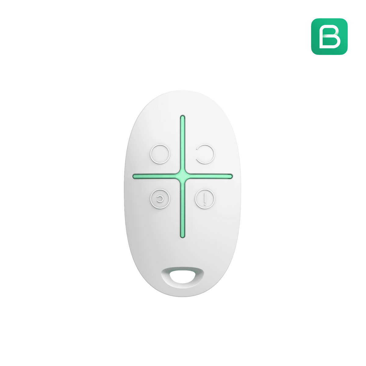 Ajax SpaceControl Key Fob — White