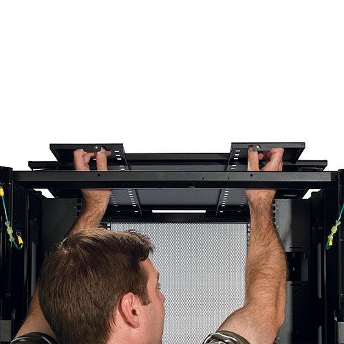 APC by Schneider Electric NetShelter SX 45U Rack Cabinet - 482.60 mm Rack Width - Black - TAA Compliant