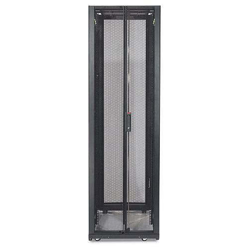 APC by Schneider Electric NetShelter SX 45U Rack Cabinet - 482.60 mm Rack Width - Black