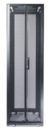 APC by Schneider Electric NetShelter SX 45U Rack Cabinet - 482.60 mm Rack Width - Black - TAA Compliant