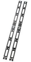 APC by Schneider Electric AR7552 Cable Organizer - Black - 1 Each Pack
