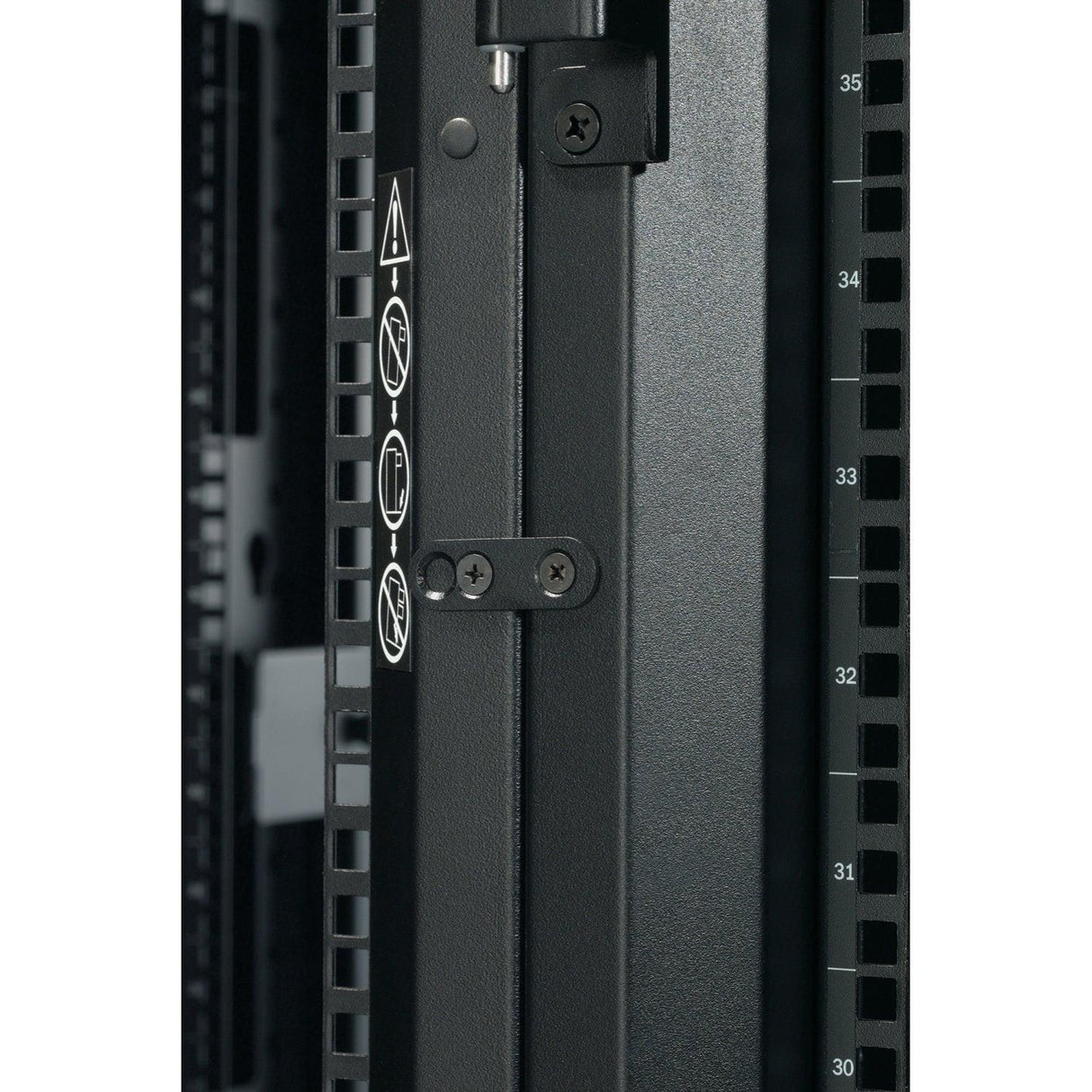 Schneider Electric NetShelter SX 42U Floor Standing Rack Cabinet - 482.60 mm Rack Width - Black - TAA Compliant