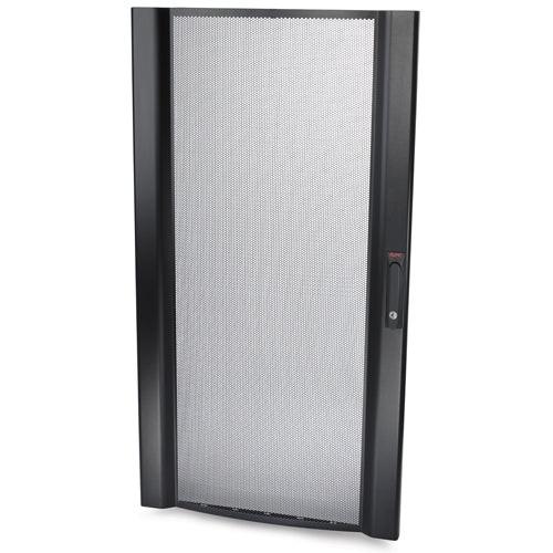 APC by Schneider Electric NetShelter SX 24U Floor Standing Enclosed Cabinet Rack Cabinet for Server, Storage - 482.60 mm Rack Width - Black - TAA Compliant