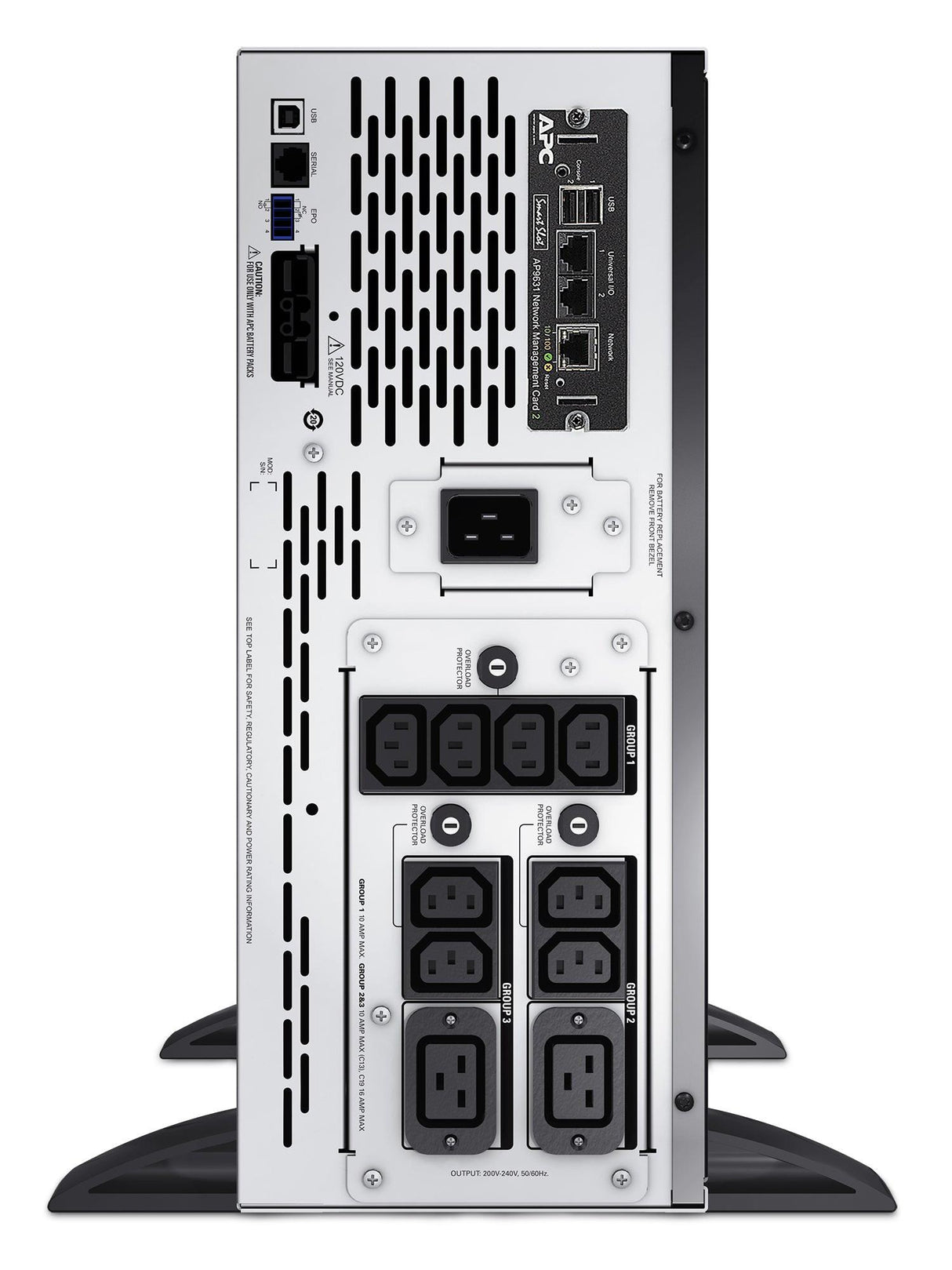 APC by Schneider Electric Smart-UPS Line-interactive UPS - 3 kVA/2.70 kW
