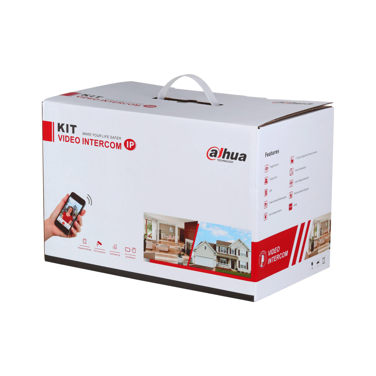 Dahua Technology KTP05(S) video intercom system 2 MP 17.8 cm (7") Black, White