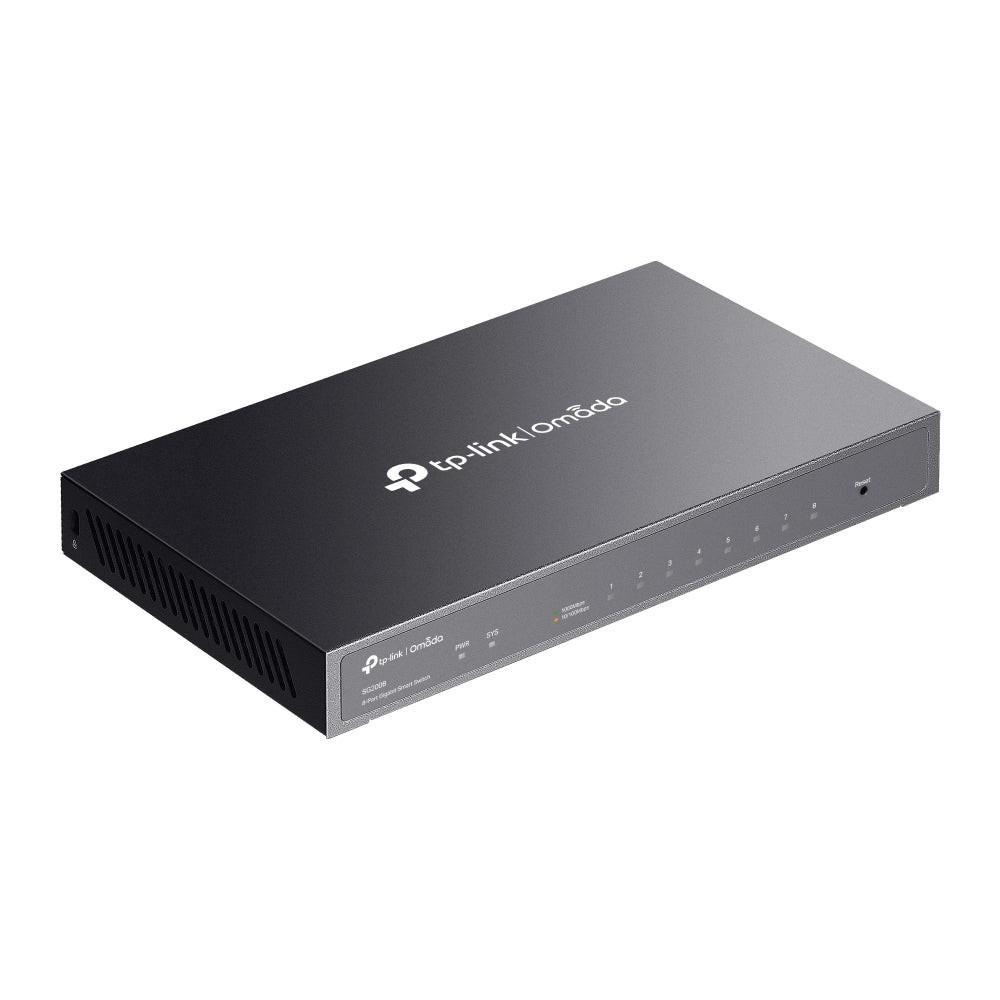 TP-Link Omada SG2008 8 Ports Manageable Ethernet Switch - Gigabit Ethernet - 10/100/1000Base-T