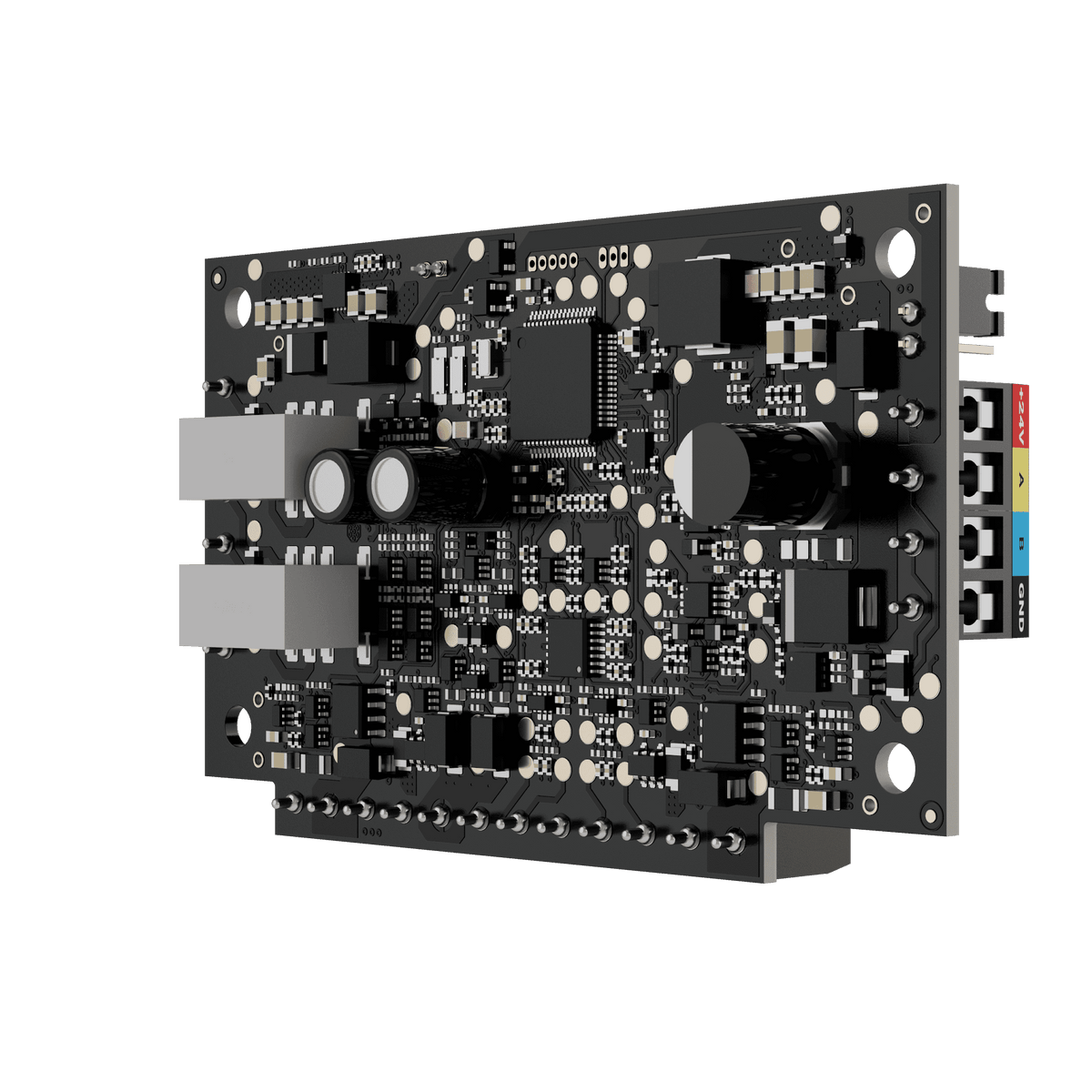 Ajax Superior MultiTransmitter IO (4X4) Fibra Input Expander shown in use