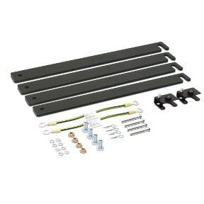APC by Schneider Electric AR8166ABLK Cable Organizer - Black - 1 Each Pack