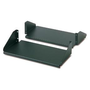 APC by Schneider Electric AR8422 3U Rack-mountable Rack Shelf - Black