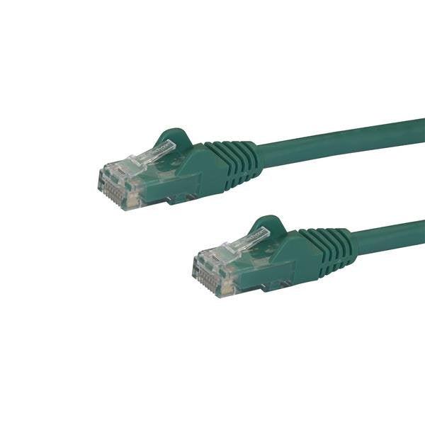 StarTech 1m CAT6 Ethernet Cable - Green Snagless Gigabit - 100W PoE UTP 250Mhz Category 6 Patch Cord UL Certified Wiring/TIA