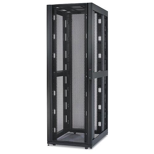 APC by Schneider Electric NetShelter SX AR3157SP 48U Rack Cabinet for Server - 482.60 mm Rack Width x 915 mm Rack Depth - Black