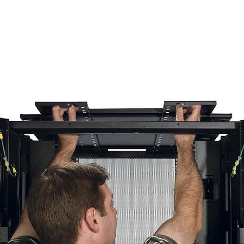 APC by Schneider Electric NetShelter SX AR3150SP 42U Rack Cabinet for Blade Server - 482.60 mm Rack Width x 915 mm Rack Depth - Black - TAA Compliant