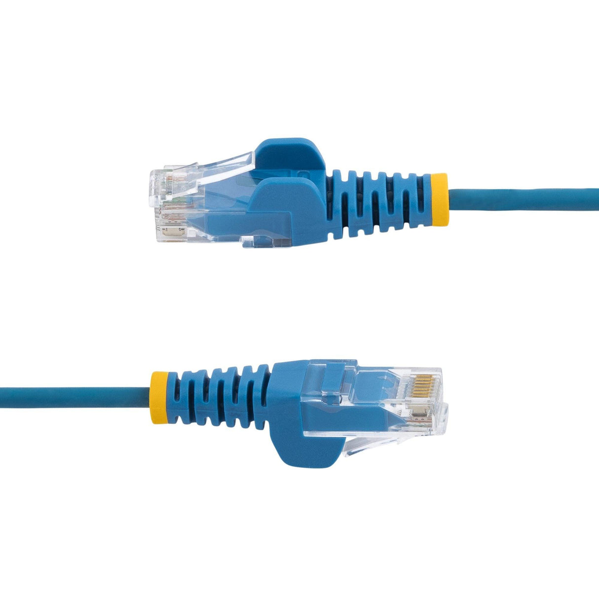 StarTech.com 0.5 m CAT6 Cable - Slim CAT6 Patch Cord - Blue - Snagless RJ45 Connectors - Gigabit Ethernet Cable - 28 AWG (N6PAT50CMBLS)