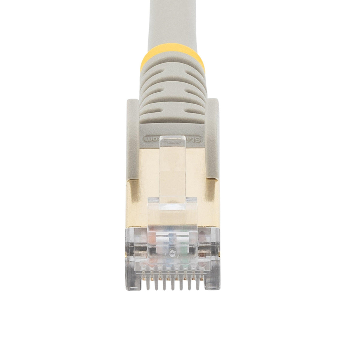 StarTech.com 1m CAT6a Ethernet Cable - 10 Gigabit Category 6a Shielded Snagless 100W PoE Patch Cord - 10GbE Grey UL Certified Wiring/TIA