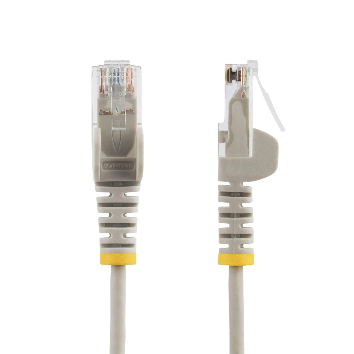 StarTech 7m Gray Slim CAT6 Ethernet Cable, Snagless RJ45, UTP, LSZH, 28AWG Pure Bare Copper, Slim Network Patch Cord