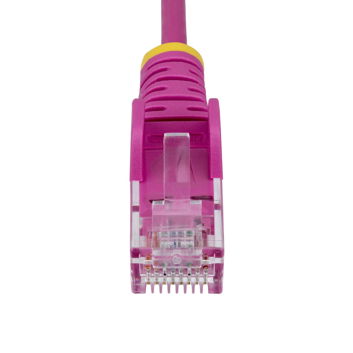 StarTech 1m Pink Slim CAT6 Ethernet Cable, Snagless RJ45, UTP, LSZH, 28AWG Pure Bare Copper, Slim Network Patch Cord