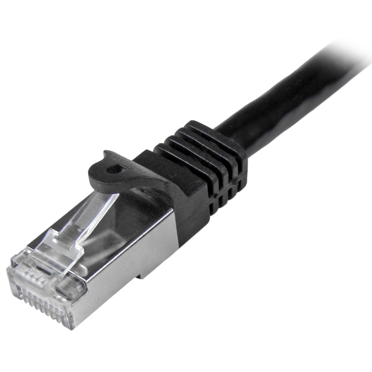 StarTech.com 3m Cat6 Patch Cable - Shielded (SFTP) Snagless Gigabit Network Patch Cable - Black
