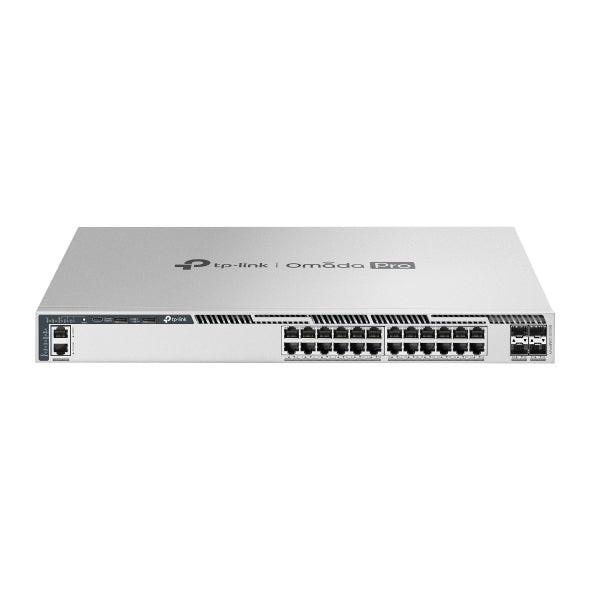 Omada S6500-24MPP4Y 24 Ports Manageable Layer 3 Switch - 25 Gigabit Ethernet - 25GBase-X, 2.5GBase-T