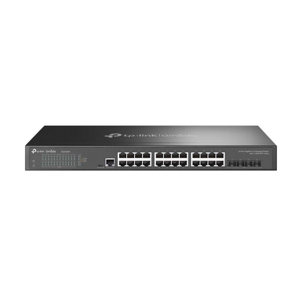 Omada SG3428X 24 Ports Manageable Ethernet Switch - Gigabit Ethernet, 10 Gigabit Ethernet - 10GBase-X, 10/100/1000Base-T